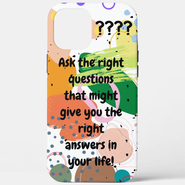 Coques Case-Mate iPhone Texte personnalisé Citation ou expression préférée (Verso)