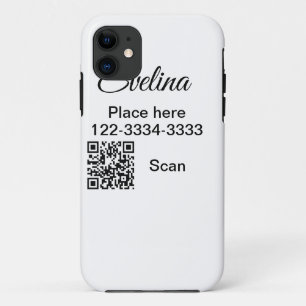 Case-Mate iPhone Case Texte simple minimal ajoutez votre nom lieu ville
