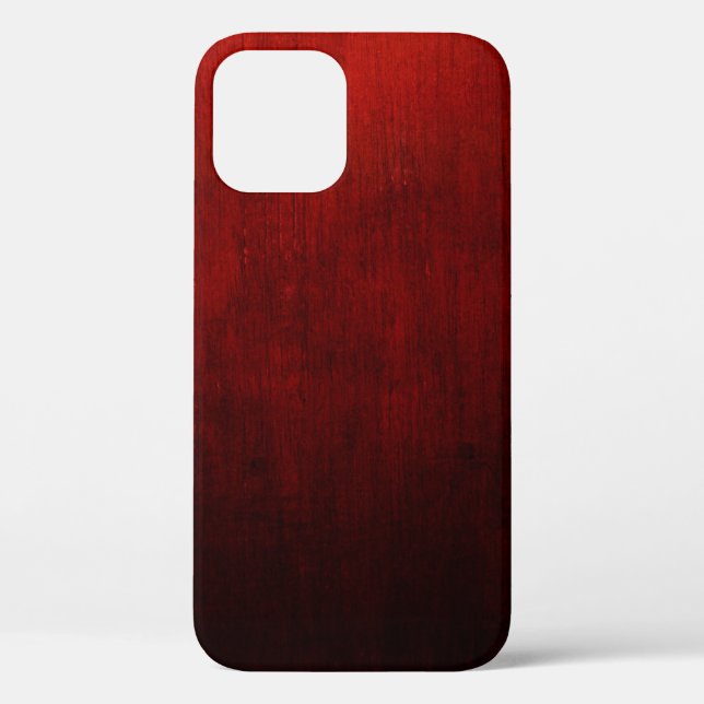 Coques Case-Mate iPhone textile floral rouge et noir (Verso)