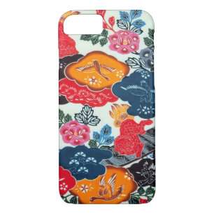 Coque Case-Mate iPhone Textile japonais Kimono vintage (Bingata)