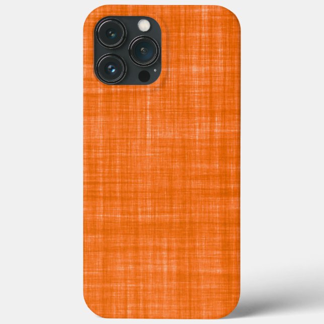 Coques Case-Mate iPhone Textile Orange Fabric Photo (Verso)