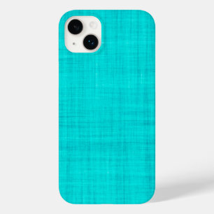 Coque Case-Mate iPhone Textile Turquoise Fabric Photo