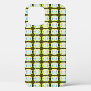 Case-Mate iPhone Case texture abstraite, coloré en vichy motif, moderne