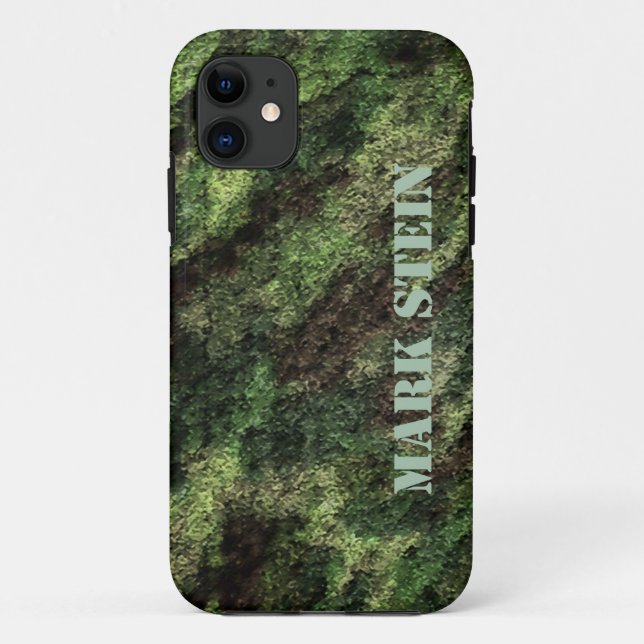 Coques Case-Mate iPhone texture camouflage pour personnaliser (Dos)