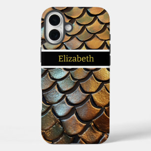 Coque Pour iPhone 16 Plus Texture complexe de la peau d’un serpent venimeux