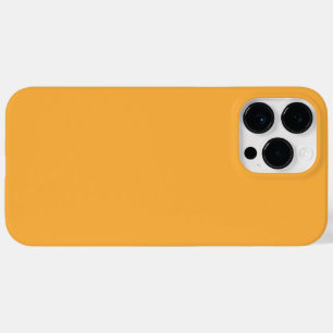 Coque Case-Mate iPhone Texture de fond orange assourdi pour le Web et l'i