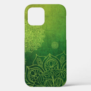 Case-Mate iPhone Case Texture de fond vert jaune