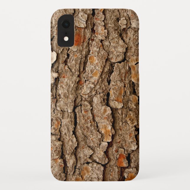 Coques Case-Mate iPhone Texture de l'écorce de pin (Dos)