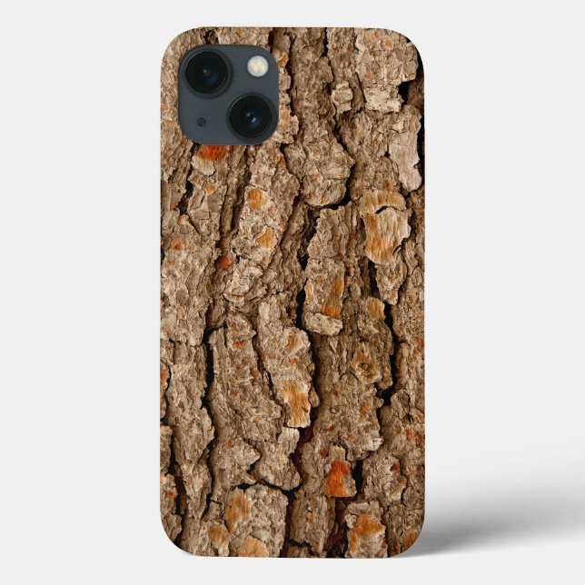 Coques Case-Mate iPhone Texture de l'écorce de pin (Verso)