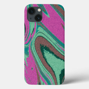 Case-Mate iPhone Case Texture de marbre coloré