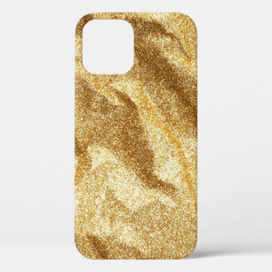 Case-Mate iPhone Case Texture de papier ridée or abstrait arrière - plan