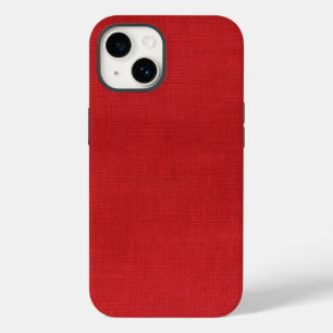 Coques Pour iPhone Texture de Red Linen