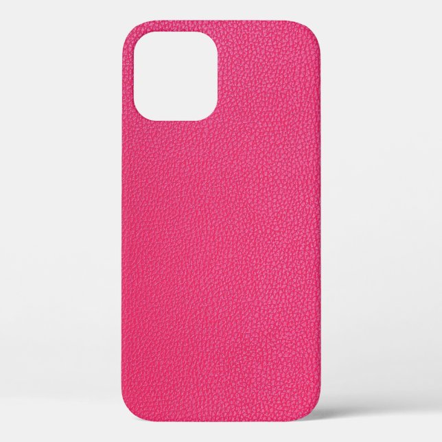 Coques Case-Mate iPhone Texture De Tissu Rose De Luxe. (Verso)