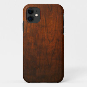 Case-Mate iPhone Case Texture en bois d'acajou