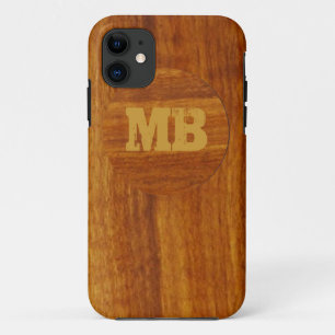 Coques Pour iPhone texture en bois personnalisée