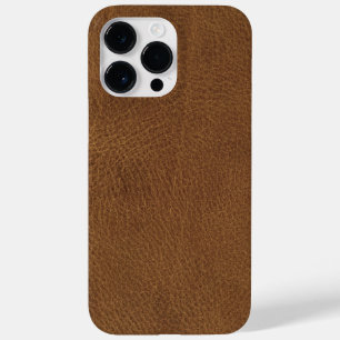 Coque Case-Mate iPhone Texture en cuir Brown