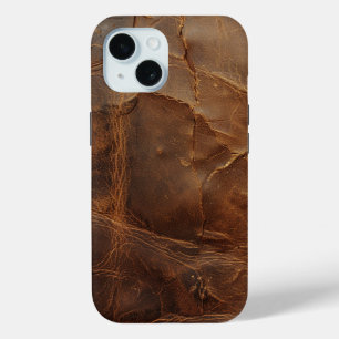 Coque Case-Mate iPhone Texture en cuir brut vintage