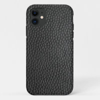 Texture en cuir noir