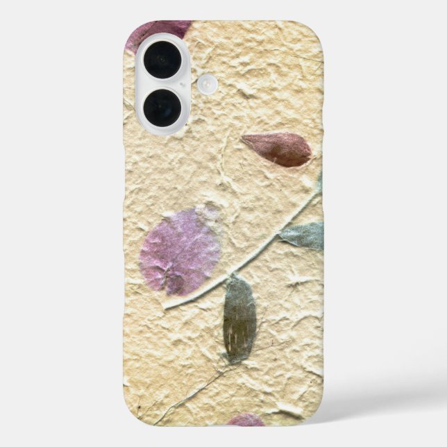 Coques Case-Mate iPhone Texture Floral Abstrait (Verso)