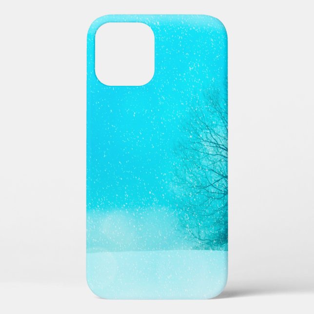 Coques Case-Mate iPhone Texture hiver arrière - plan (Verso)