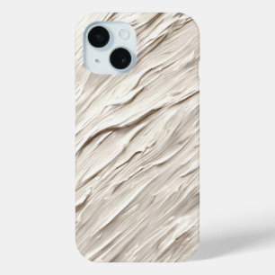 Coque Case-Mate iPhone Texture ivoire Abstraite