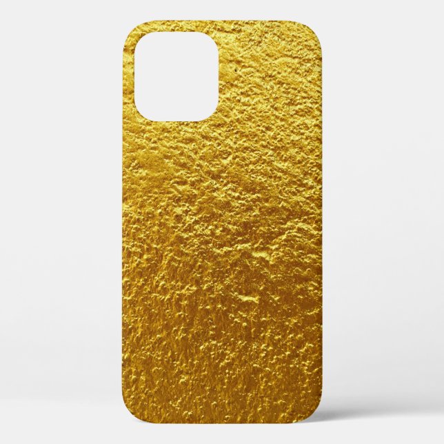 Coques Case-Mate iPhone Texture murale or design abstrait, antique, antiqu (Verso)