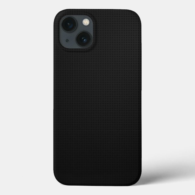 Coques Case-Mate iPhone Texture noire moderne (Verso)