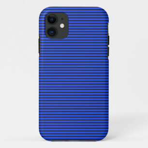 Case-Mate iPhone Case Texture rayée bleue Dessin de motif simple et tend