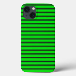 Case-Mate iPhone Case Texture rayée verte Élégante Esthétique propre