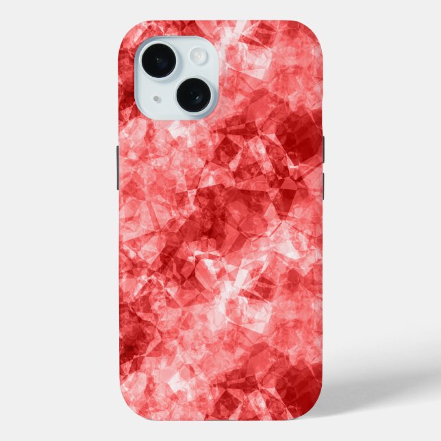 Coques Case-Mate iPhone Texture rouge dégraissée (Verso)