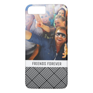 Coque iPhone 8 Plus/7 Plus Texture vérifiée géométrique faite sur command