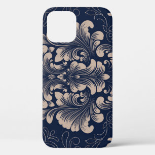 Case-Mate iPhone Case Texture victorienne sans joint Damas classique
