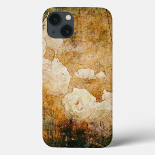 Etui iPhone Case-Mate texture vintage florale grunge d'arrière - plan