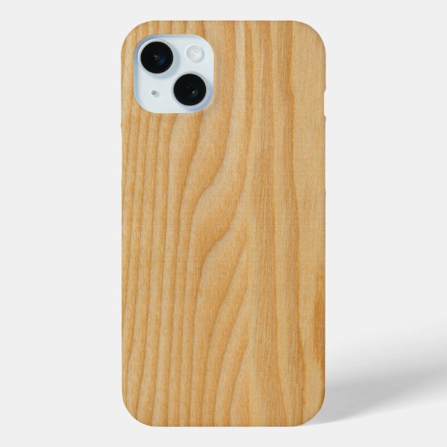 Coques Case-Mate iPhone textures en bois clair (Verso)