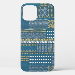 Case-Mate iPhone Case Textures et formes dessinées à la main motif Vinta