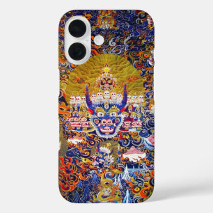 Coque Pour iPhone 16 thangka god tatouage cool oriental tibétain vibran