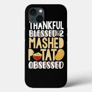 Case-Mate iPhone Case Thankful Blessed Mashed Potato Obsessed