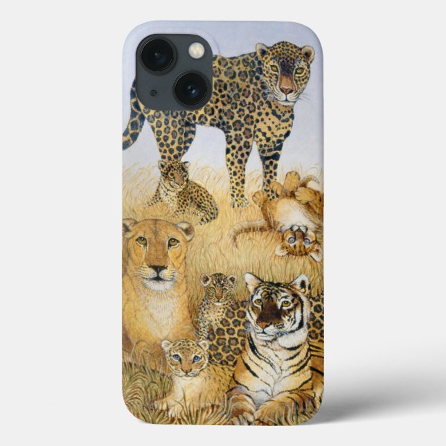 Coques Case-Mate iPhone The Big Cats (Verso)