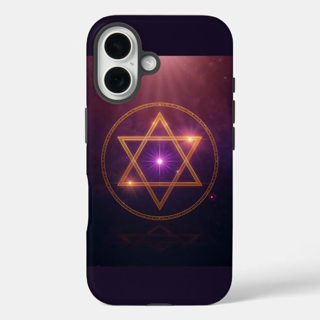 Coques Case-Mate iPhone The Cosmic Star of Enlightened Balance (Verso)