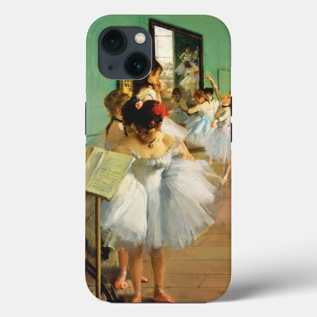 Coques Case-Mate iPhone The Dance Class (1874) par Edgar Degas (Verso)