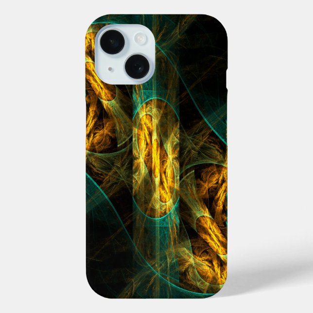 Coques Case-Mate iPhone The Eye of the Jungle Abstract (Verso)