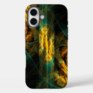 Coque Pour iPhone 16 Plus The Eye of the Jungle Abstract