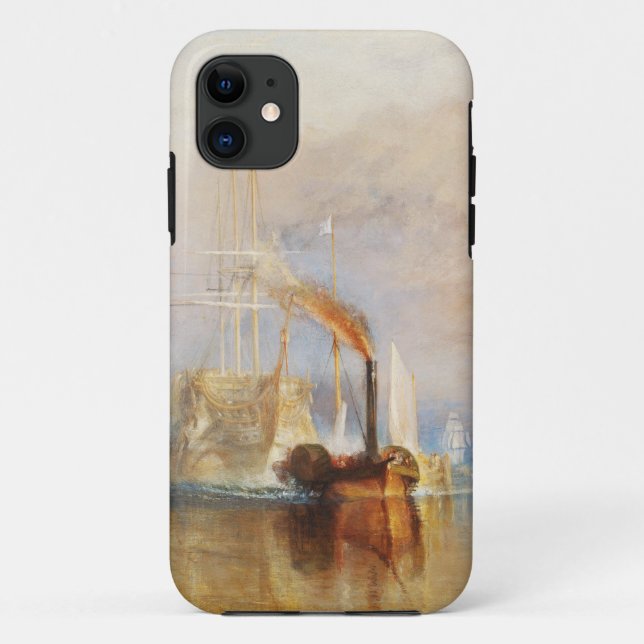 Coques Case-Mate iPhone The Fighting Temeraire, par l'artiste Turner, J. M (Dos)