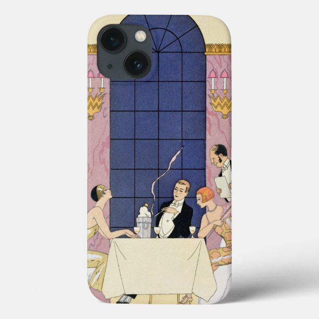 Coques Case-Mate iPhone The Gourmands, 1920-30 (tirage pochoir) (Verso)