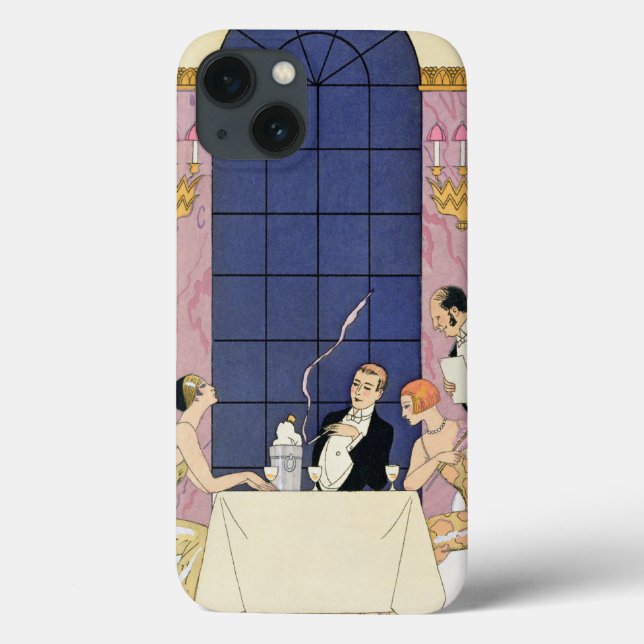 Coques Case-Mate iPhone The Gourmands, 1920-30 (tirage pochoir) (Verso)
