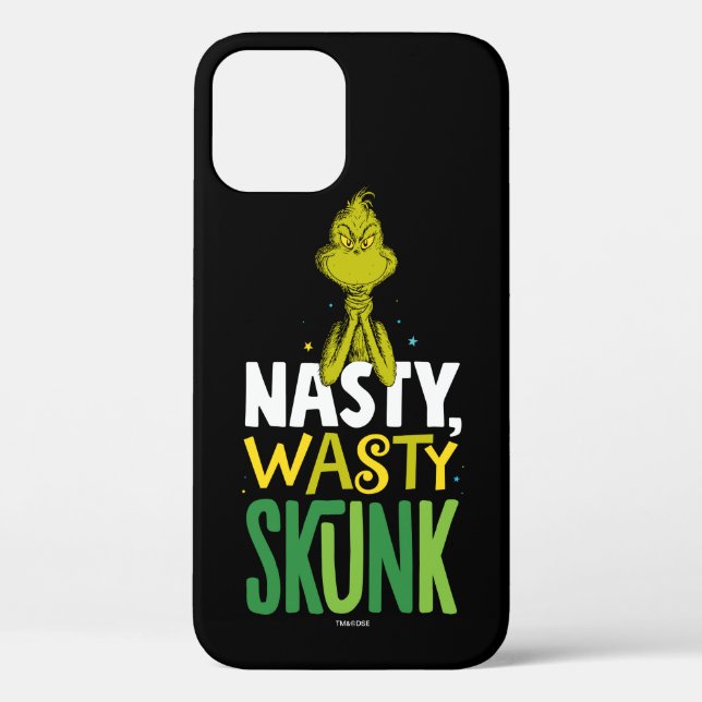 Coques Case-Mate iPhone The Grinch | Nasty Wasty Skunk (Verso)