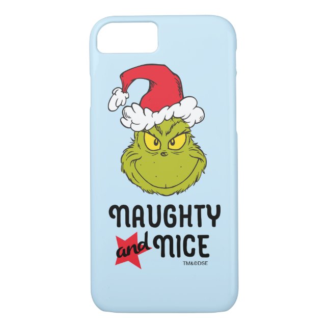Coques Case-Mate iPhone The Grinch | Naughty and Nice (Dos)