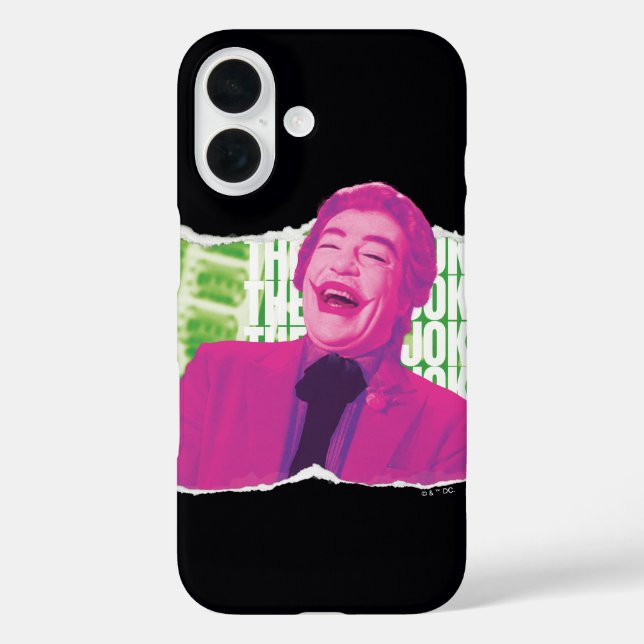 Coques Case-Mate iPhone The Joker Scrapbook Laugh (Verso)