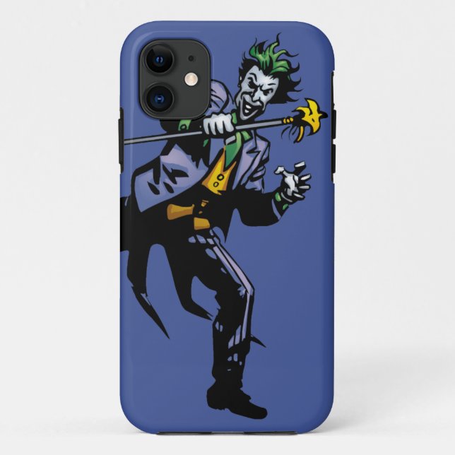 Coques Case-Mate iPhone The Joker with cane (Dos)