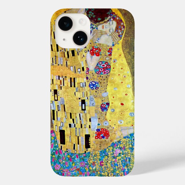 Coques Case-Mate iPhone The Kiss (original Der Kuss) par Gustav Klimt (Verso)